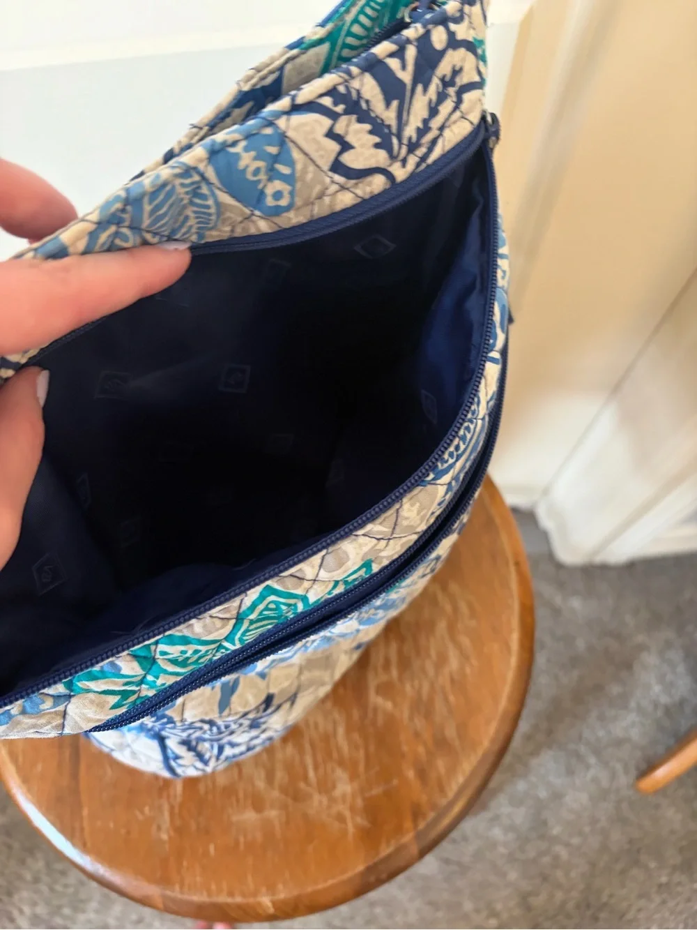 Vera Bradley Quilted Floral Crossbody Bag
